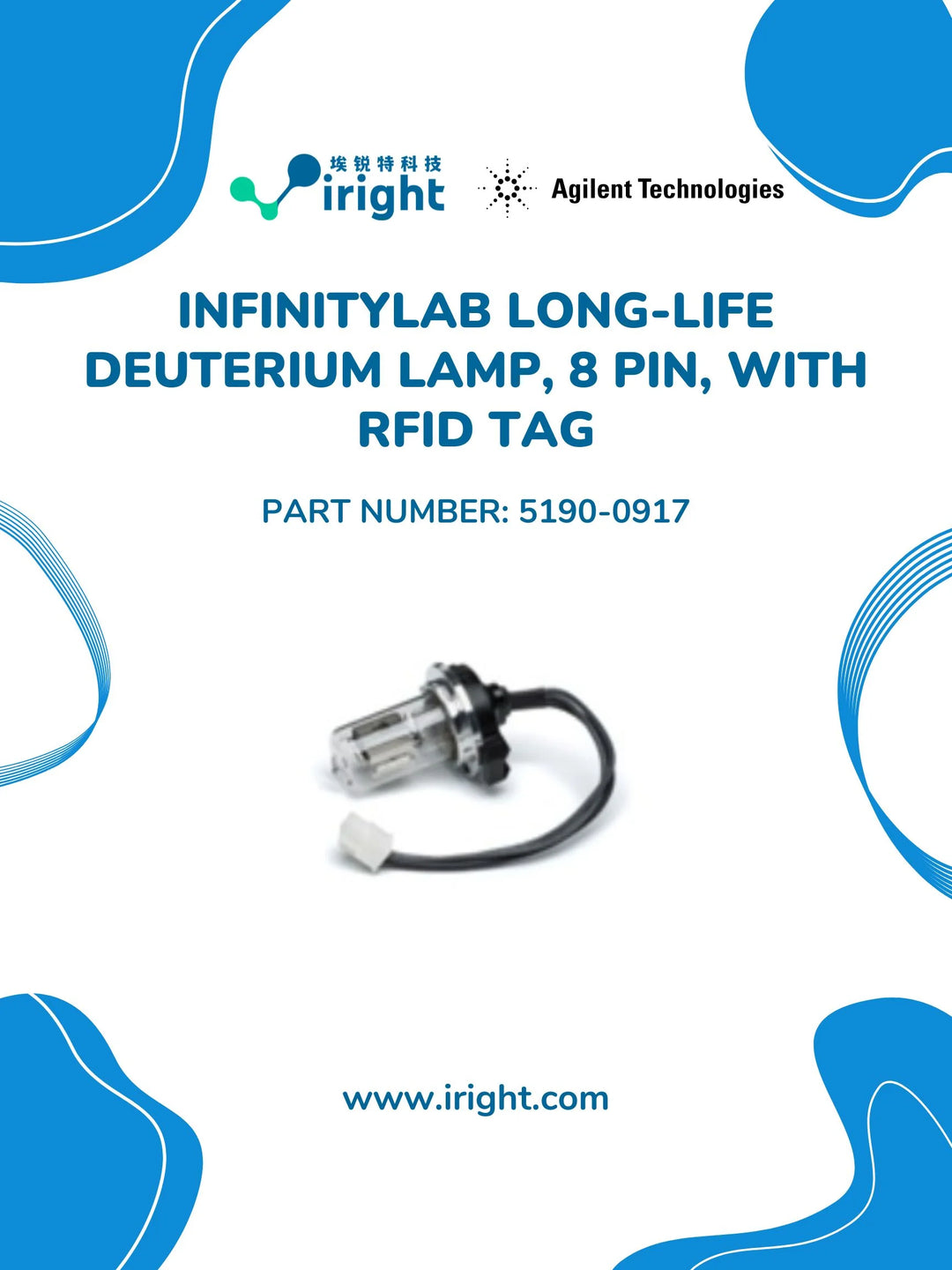 InfinityLab long-life deuterium lamp, 8 pin, with RFID tag