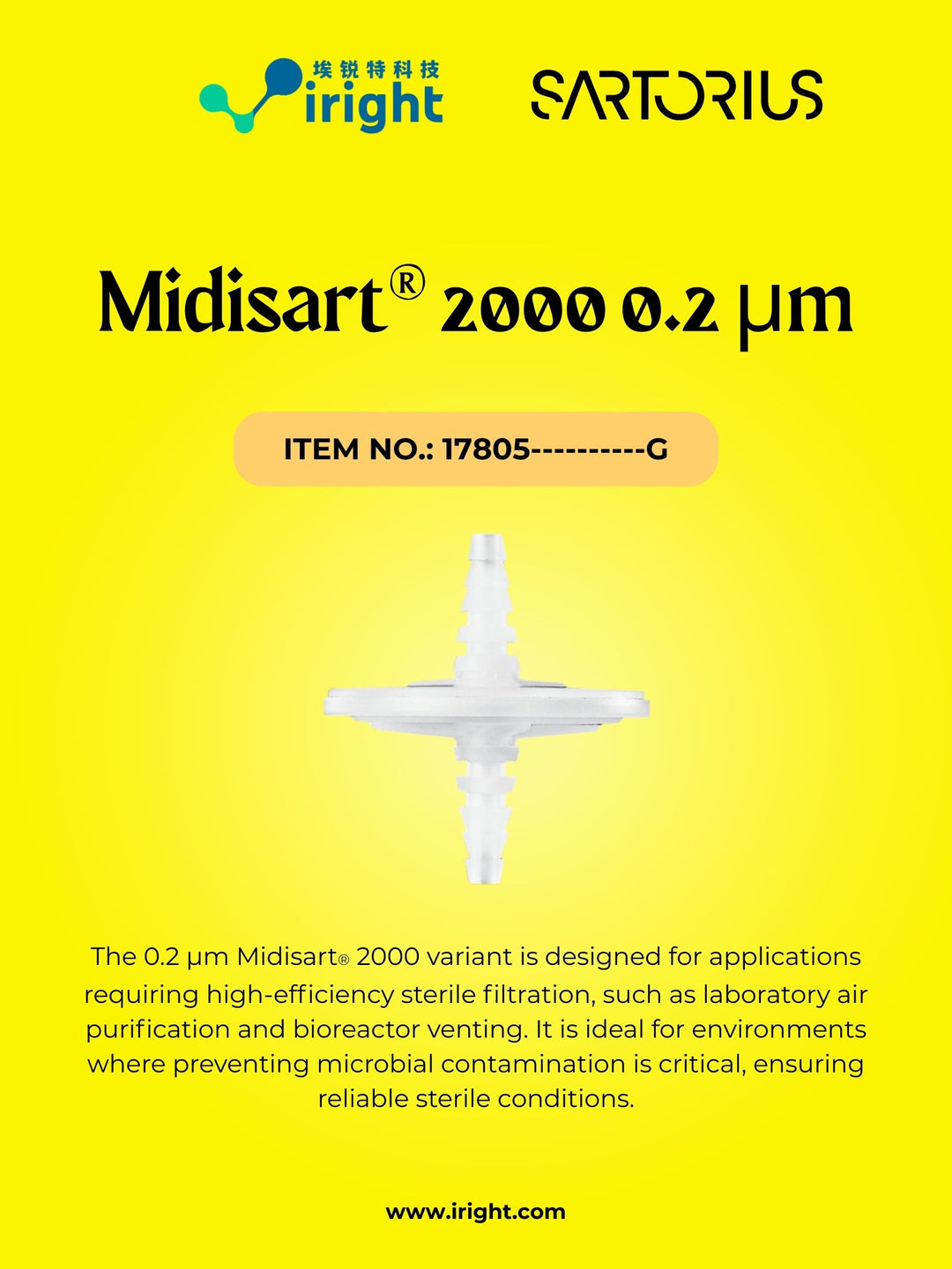 Sartorius, 17805----------G, Midisart® 2000 0.2 µm