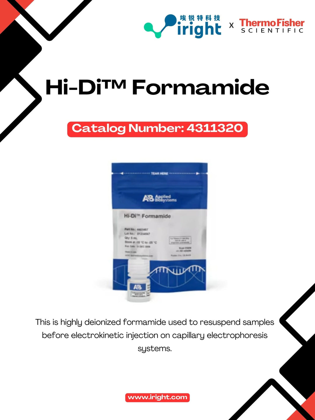 Thermo Fisher, 4311320, Hi-Di™ Formamide